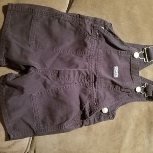 Size 2T Oshkosh shorts overalls